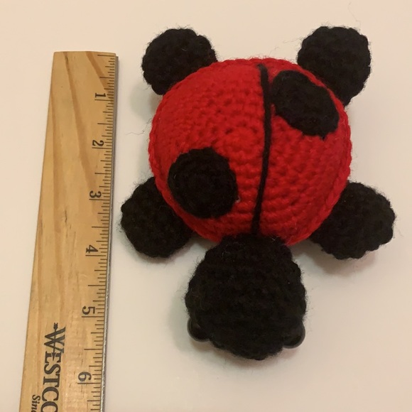 Made to order💖Lady bug crochet plush handmade - Picture 5 of 5